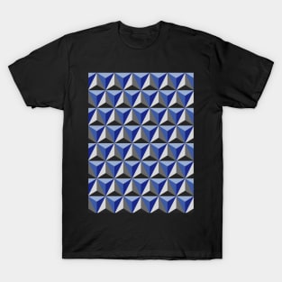 Geometric Triangles Pattern T-Shirt